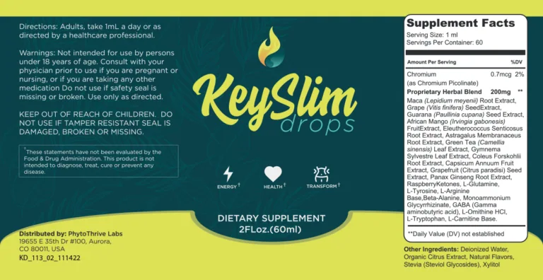 KeySlim-Drops-Supplement-Facts